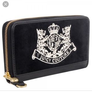 Black Velour Wallet